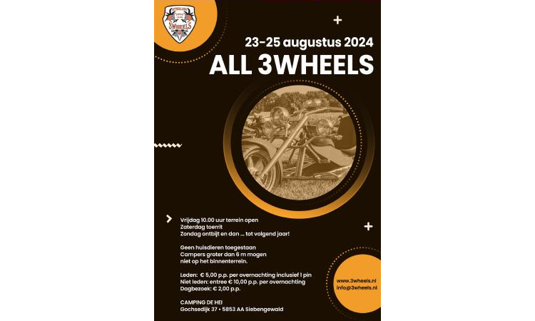 3Wheels treffen 2024 vanuit Siebengewald